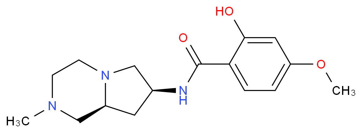 2-hydroxy-4-methoxy-N-[(7S,8aS)-2-methyloctahydropyrrolo[1,2-a]pyrazin-7-yl]benzamide_分子结构_CAS_)