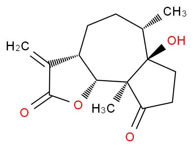 Coronopilin_分子结构_CAS_2571-81-5)