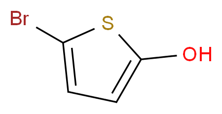 5-Bromothiophen-2-ol_分子结构_CAS_1313392-39-0)