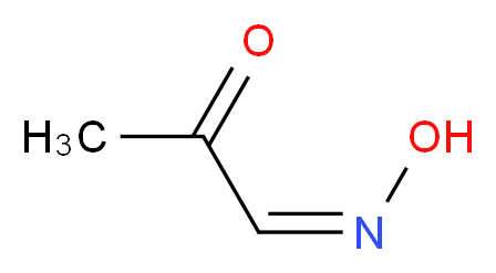 (1Z)-1-(hydroxyimino)propan-2-one_分子结构_CAS_31915-82-9