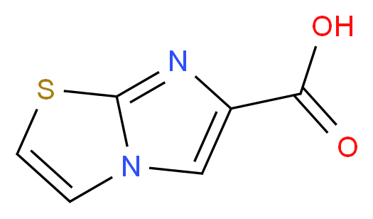 Imidazo[2,1-b][1,3]thiazole-6-carboxylic acid_分子结构_CAS_53572-98-8)