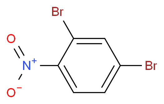 2,4-dibromo-1-nitrobenzene_分子结构_CAS_51686-78-3