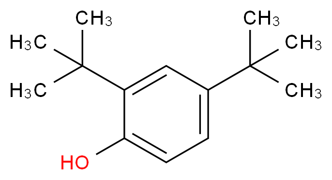 CAS_96-76-4 molecular structure