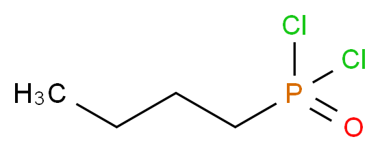 butylphosphonoyl dichloride_分子结构_CAS_2302-80-9