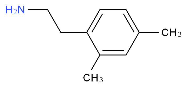 2-(2,4-dimethylphenyl)ethan-1-amine_分子结构_CAS_76935-60-9