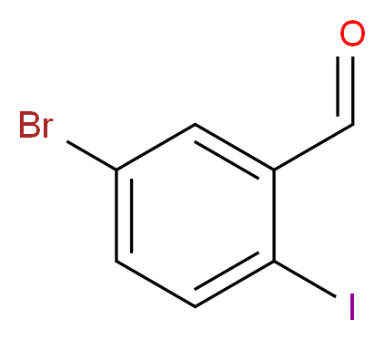 5-Bromo-2-iodobenzaldehyde_分子结构_CAS_689291-89-2)
