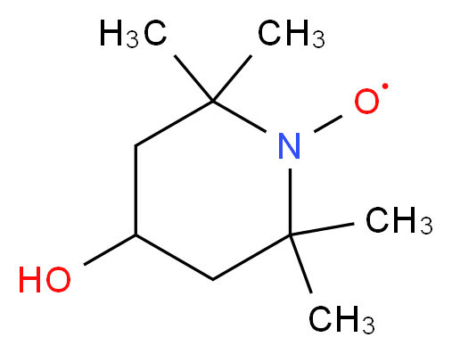 Tempol (4-Hydroxy-TEMPO)_分子结构_CAS_2226-96-2)