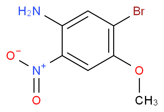 5-Bromo-4-methoxy-2-nitroaniline_分子结构_CAS_6943-69-7)
