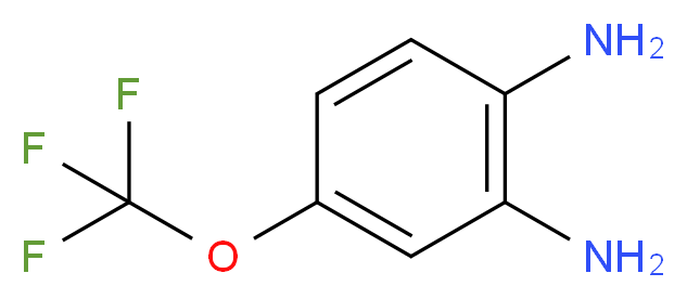 4-(Trifluoromethoxy)benzene-1,2-diamine_分子结构_CAS_658-89-9)