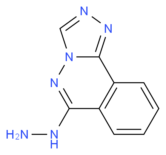 [1,2,4]triazolo[3,4-a]phthalazin-6-ylhydrazine_分子结构_CAS_21517-30-6