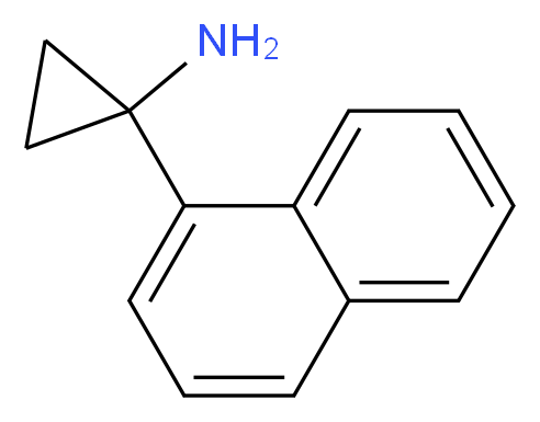 1-(naphthalen-1-yl)cyclopropanamine_分子结构_CAS_503417-39-8)