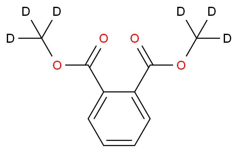 1,2-bis(<sup>2</sup>H<sub>3</sub>)methyl benzene-1,2-dicarboxylate_分子结构_CAS_85448-30-2