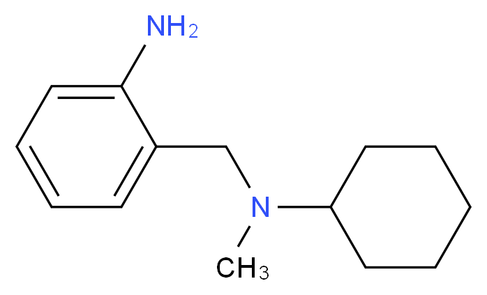 2-Amino-N-cyclohexyl-N-methylbenzylamine_分子结构_CAS_57365-08-9)
