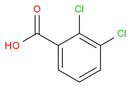 2,3-dichlorobenzoic acid_分子结构_CAS_50-45-3