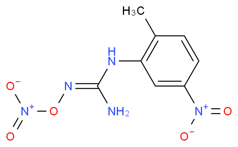 1-(2-Methyl-5-nitrophenyl)guanidine nitrate_分子结构_CAS_152460-08-7)