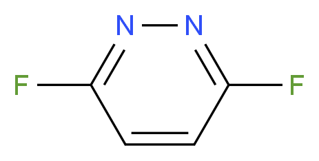 3,6-Difluoropyridazine_分子结构_CAS_33097-39-1)