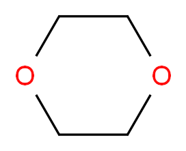 123-91-1 分子结构