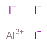 aluminium(3+) ion triiodide_分子结构_CAS_7784-23-8