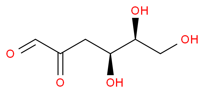 (4S,5R)-2-Oxo-4,5,6-trihydroxyhexan-1-one_分子结构_CAS_4084-27-9)