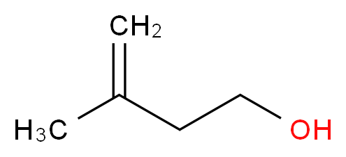 3-甲基-3-丁烯-1-醇_分子结构_CAS_763-32-6)