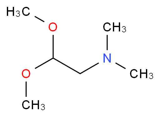 2,2-Dimethoxy-N,N-dimethylethylamine_分子结构_CAS_38711-20-5)