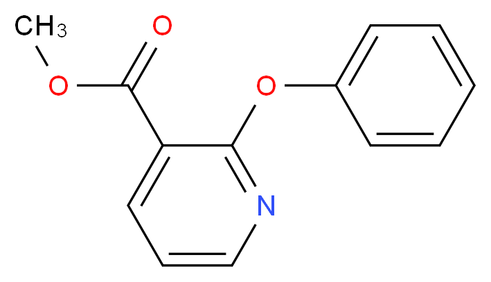 methyl 2-phenoxynicotinate_分子结构_CAS_36701-88-9)