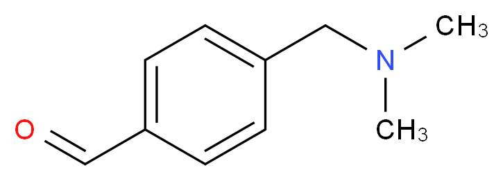 4-Dimethylaminomethyl-benzaldehyde_分子结构_CAS_36874-95-0)