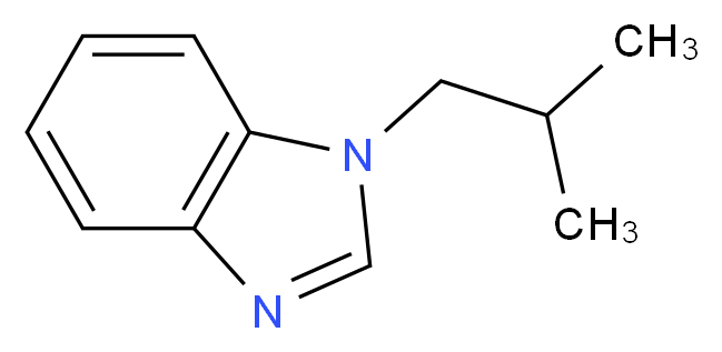 1-Isobutyl-1H-benzoimidazole_分子结构_CAS_305346-88-7)