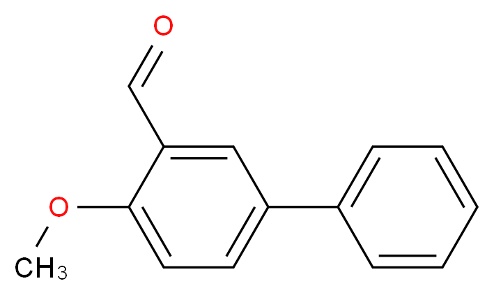 2-methoxy-5-phenylbenzaldehyde_分子结构_CAS_)