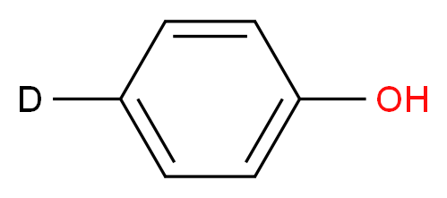 (4-<sup>2</sup>H)phenol_分子结构_CAS_23951-03-3