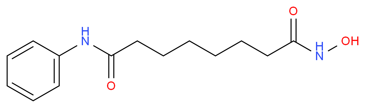 Suberoylanilide Hydroxamic Acid_分子结构_CAS_149647-78-9)