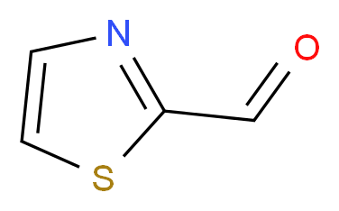 1,3-thiazole-2-carbaldehyde_分子结构_CAS_10200-59-6