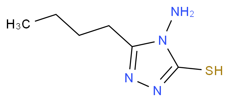 4-Amino-5-butyl-4H-[1,2,4]triazole-3-thiol_分子结构_CAS_31821-69-9)