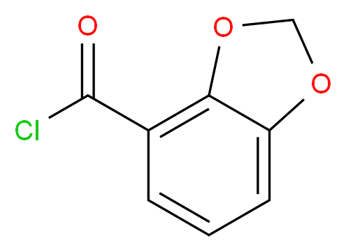 1,3-Benzodioxole-4-carbonylchloride_分子结构_CAS_66411-55-0)