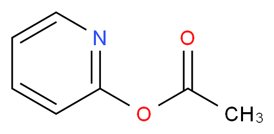 2-Pyridyl Acetate_分子结构_CAS_3847-19-6)