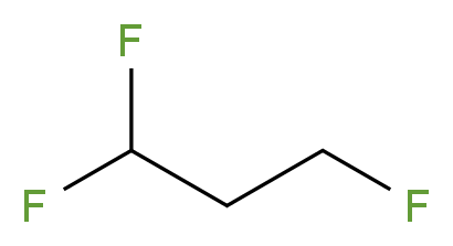 1,1,3-trifluoropropane_分子结构_CAS_24270-67-5