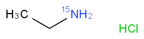 ethan(<sup>1</sup><sup>5</sup>N)amine hydrochloride_分子结构_CAS_84051-02-5