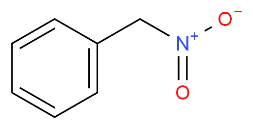 (nitromethyl)benzene_分子结构_CAS_622-42-4