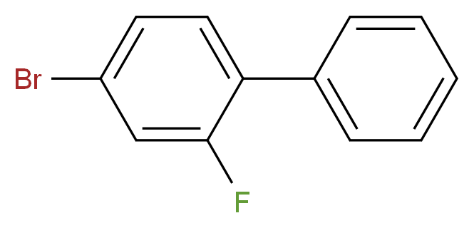 4-bromo-2-fluoro-1-phenylbenzene_分子结构_CAS_41604-19-7