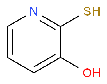 2-sulfanylpyridin-3-ol_分子结构_CAS_23003-22-7