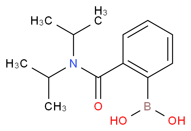 2-[(Diisopropylamino)carbonyl]benzeneboronic acid_分子结构_CAS_103681-98-7)