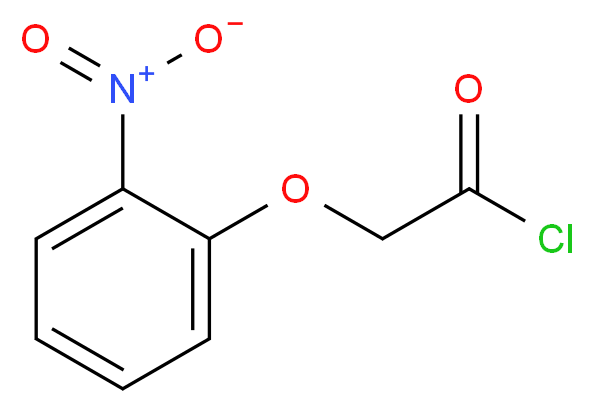 (2-Nitrophenoxy)acetyl chloride_分子结构_CAS_20142-87-4)