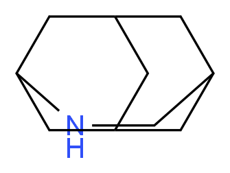 4-azatricyclo[4.3.1.1^{3,8}]undecane_分子结构_CAS_)