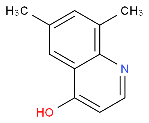 6,8-DIMETHYL-4-HYDROXYQUINOLINE_分子结构_CAS_203626-58-8)