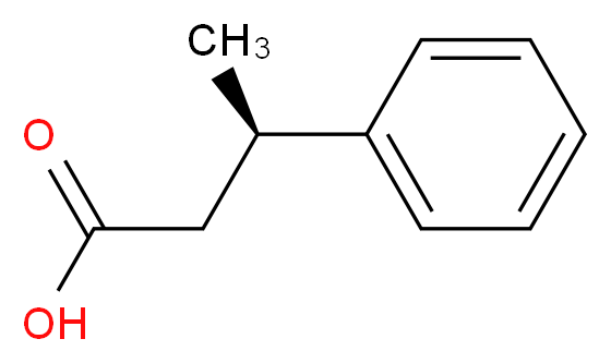 (3R)-3-phenylbutanoic acid_分子结构_CAS_772-14-5