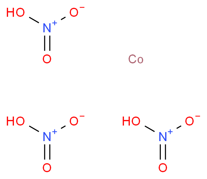 Cobalt(III) nitrate_分子结构_CAS_15520-84-0)