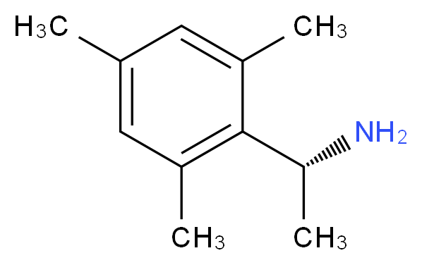 (1R)-1-mesitylethanamine_分子结构_CAS_20050-15-1)