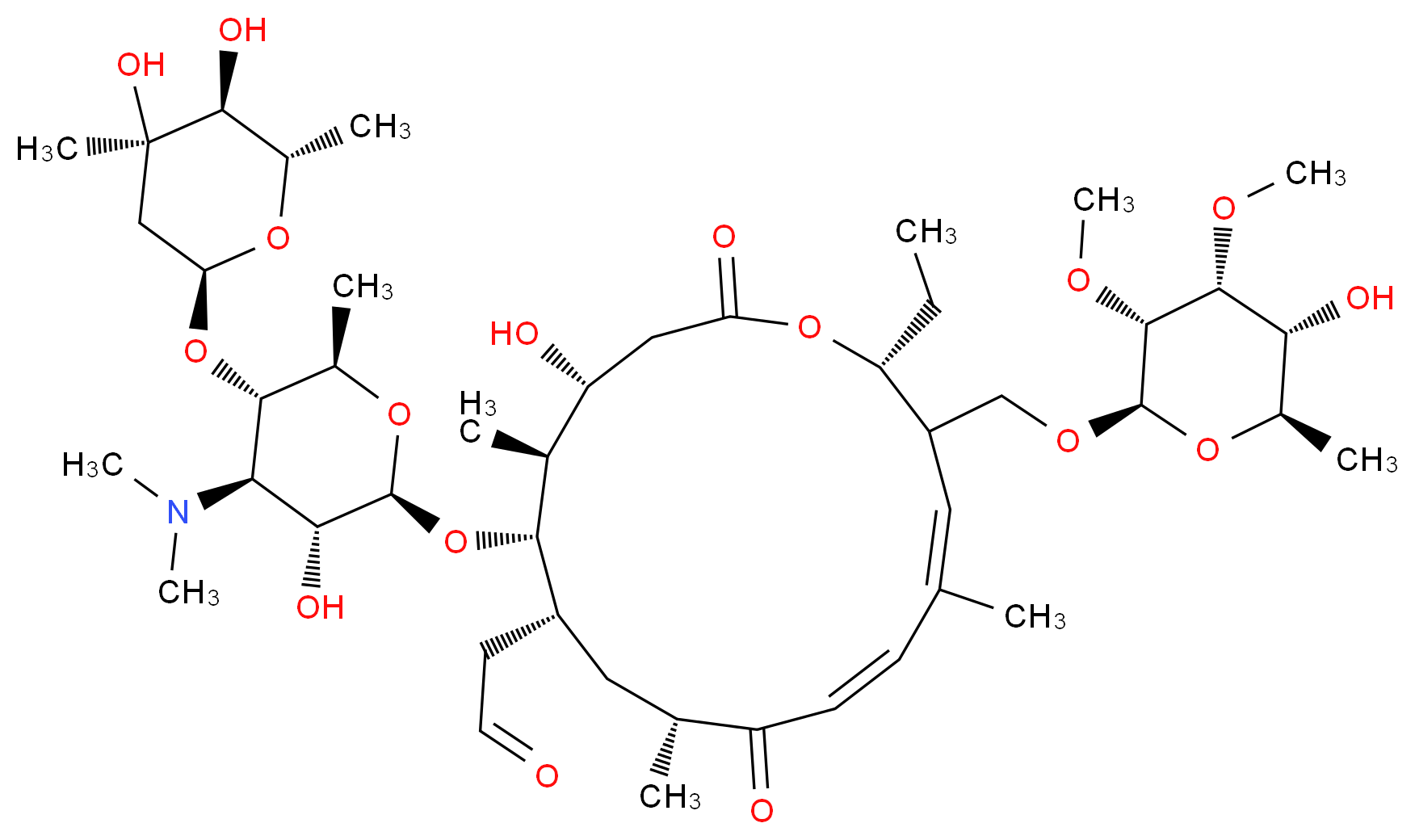 1401-69-0 分子结构