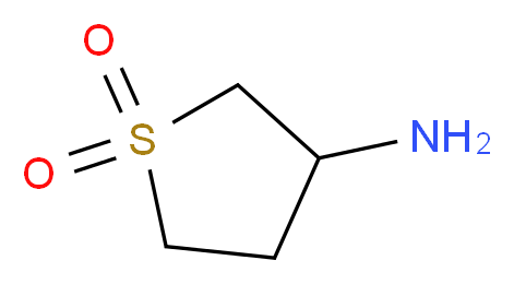 (1,1-dioxidotetrahydro-3-thienyl)amine hydrochloride_分子结构_CAS_)