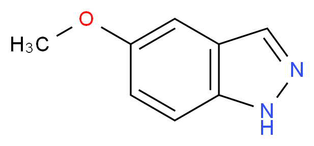 5-methoxy-1H-indazole_分子结构_CAS_94444-96-9